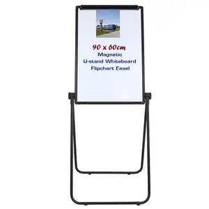 60X90Cm Dubbele Zijden Droog Wissen Whiteboard Hiteboard Home Office Benodigdheden Flipover Board Flip Charts Papier