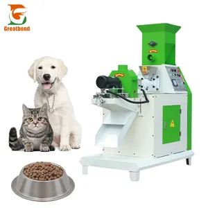 Small Automatic Aquatic Fish Feed Dog Cat Food Pet Multifunctional Extruder Floating Feed Extruder