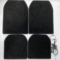 Tapis de sol universels à LED avec éclairage optique étoilé, kit éclairage LED à fibres optiques pour tapis lumineux