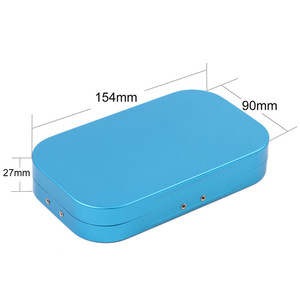 Nouvelle boîte de pêche <span class=keywords><strong>à</strong></span> la mouche en alliage d'aluminium avec insert en silicone pour la pêche en ruisseau et en rivière – Vente en gros - Product Image 2