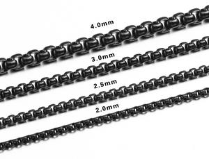 Grosir kalung baja tahan karat lapis emas 18K pria trendi liontin modis & jimat untuk pria - Product Image 6