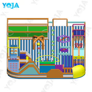 Parcours d'obstacles gonflable extérieur durable et de grande taille, château gonflable commercial pour enfants, utilisation dans les parcs d'attractions et les aires de jeux - Product Image 4