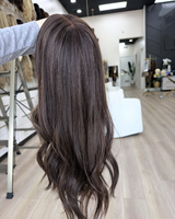 Perruque juive casher de qualité supérieure en cheveux humains vierges, avec dessus en dentelle, nœuds invisibles, aspect naturel, pour fêtes, usage quotidien, mariages, vente en gros