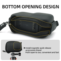 Tas Kamera Tahan Air OKYXE dari Bahan EVA PU+Velvet untuk GoPro/Action Cam, Kantong Travel dengan Saku Jala, Bersertifikasi RoHS, Desain Dapat Disesuaikan