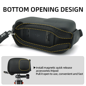 Custodia Rigida Impermeabile in EVA PU+Velluto OKYXE per Fotocamera/Action <span class=keywords><strong>Cam</strong></span>, Borsa da Viaggio con Tasca a Rete - Product Image 3