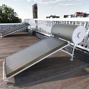 Chauffe-eau <span class=keywords><strong>solaire</strong></span> <span class=keywords><strong>hybride</strong></span> à panneaux plats haute performance pour la maison Système de chauffe-eau <span class=keywords><strong>solaire</strong></span> intégré à panneaux plats - Product Image 6