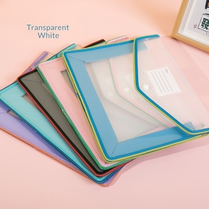 Pochette de classement extensible 3D à fermeture à pression en PP, format FC, grande capacité, organiseur de documents, classeur accordéon - Product Image 2