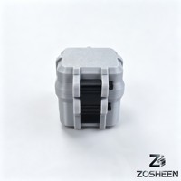 Boîte de rangement pour flacons de sérum en plastique imprimée en 3D sur mesure 3ml4, boîte d'emballage pour flacons de taille personnalisée