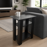 Table basse en bois durable de style européen moderne pour salon, taille et couleur personnalisables, meubles pour la maison