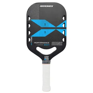 2024 top new shape quite pickleball paddle full carbon fiber surface thermoformed pickleball paddles