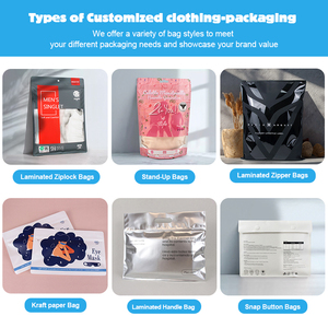 Biểu Tượng Tùy Chỉnh Phân Hủy Sinh Học Thân Thiện Với Môi Không Thấm Nước Kraft Giấy Yoga Quần Khăn T-Shirt Hoddie May Dây Kéo Quần Áo Vớ - Product Image 6