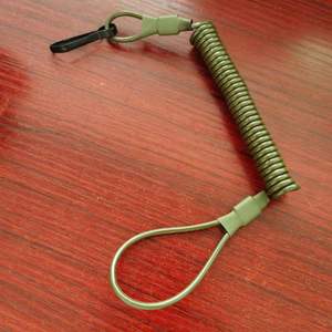 Cordon anti-perte tactique 6X en plastique multicolore durable pour la chasse, porte-clés et cordon anti-chute pour petits objets, pour usage quotidien - Product Image 4