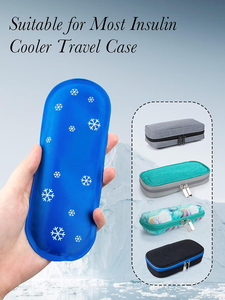 Tsa được phê duyệt insulin Cooler Travel trường hợp thân thiện với môi tái sử dụng 4-mảnh phong cách Polyester Hot & lạnh gói - Product Image 3
