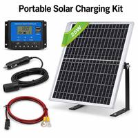 Panneau solaire photovoltaïque personnalisé en gros 10W 18V avec support pour caméra CCTV