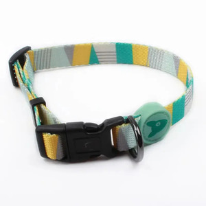 สายจูงสุนัขแมวโพลีเอสเตอร์แบบแยกพิมพ์ซับลิเมชันออกแบบได้เองพร้อมขนนกตกแต่งดีไซน์ใหม่ - Product Image 3