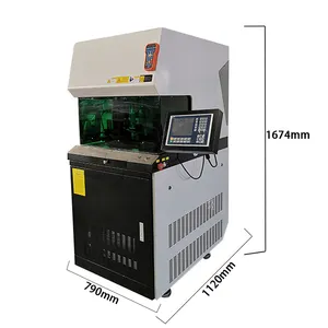 Découpe de haute précision pour bijoux argent or moteur Ultra-rapide CNC Machine de découpe Laser à Fiber 1000W/2000W/3000W