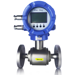 Jingjie電磁流量計4-20mAパルス液体流量計工業用化学フィールド水媒体用 - Product Image 2