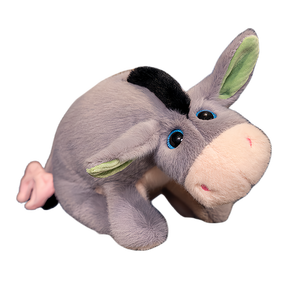 Vente flash - Peluche - Compagnon réconfortant - Peluche ultra douce - Animaux de <span class=keywords><strong>la</strong></span> <span class=keywords><strong>ferme</strong></span> - 30 cm - 2 couleurs assorties <span class=keywords><strong>Ânes</strong></span> - Product Image 1