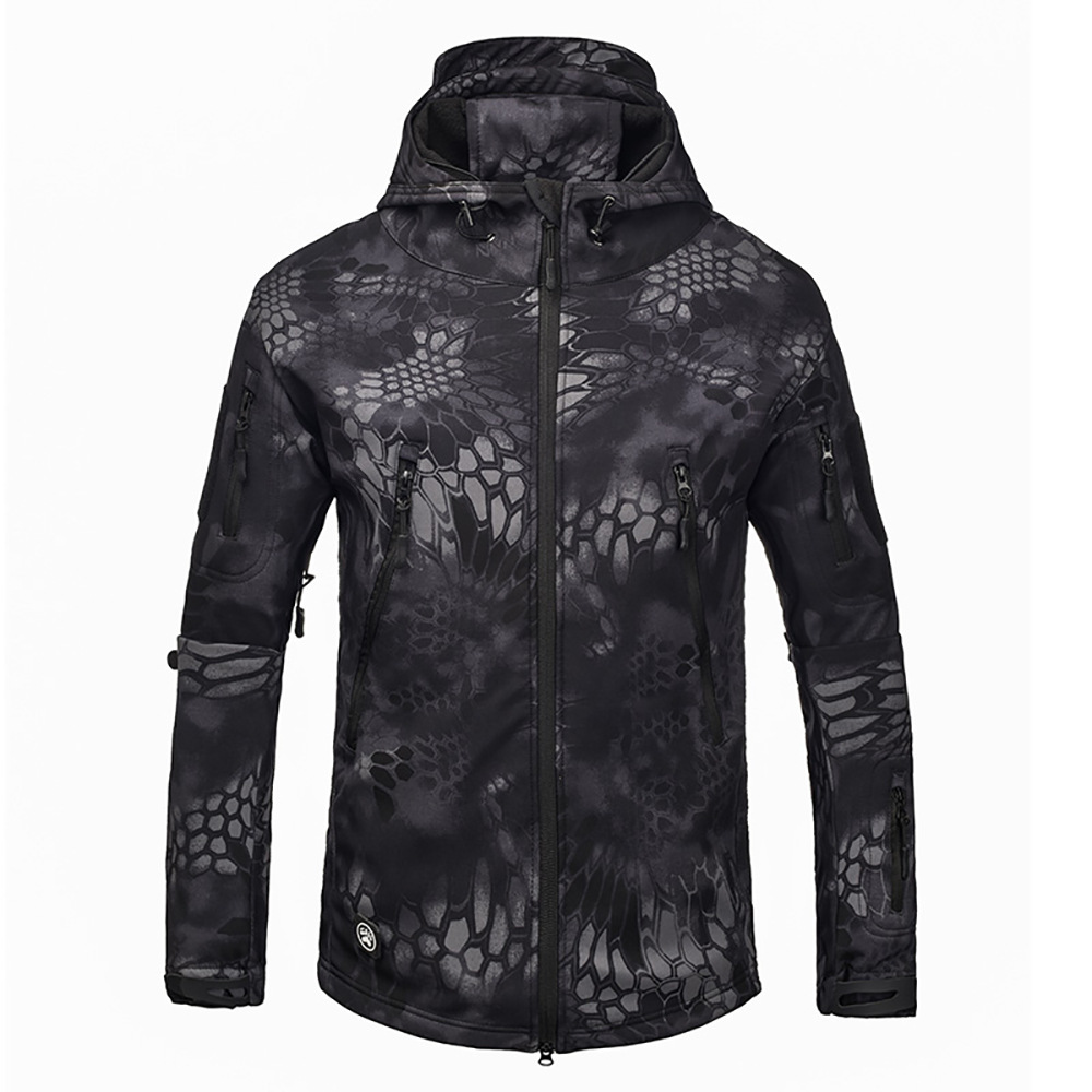 Veste softshell Sharkskin - Python noir