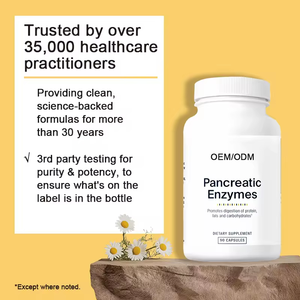 Enzimi Pancreatici OEM 1000mg, Integratore per la Digestione, Proteasi Amilasi Lipasi, Capsule di Enzimi Digestivi - Product Image 6