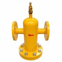 Nuevo Filtro de Purificación de Gas Natural de Baja Presión con Descarga Automática de Cenizas por Pulso, Filtro de Alta Capacidad para Gas