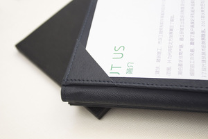 Couvre-menu en cuir pu de qualité supérieure avec logo de restaurant personnalisé - Product Image 6