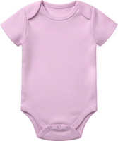 Baju Bayi 100% Katun, Bodysuit Bayi Pendek, Warna Solid, Romper Bayi Baru Lahir, Perlengkapan Bayi, Jumpsuit Musim Panas