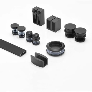 Produttore pesante specchio cromato lucido cerniere doccia 3/8 "a 1/2" vetro porta accessori Hardware - Product Image 4
