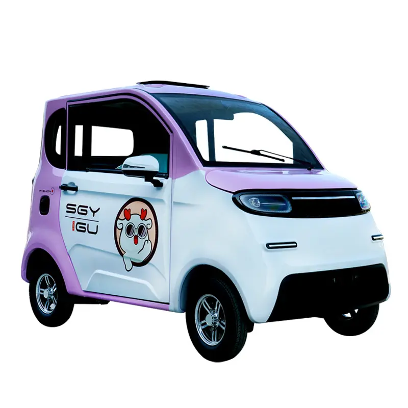 In Stock cheap price new style Automatic street legal Low Speed New Energy Battery Car for adults 4 seats