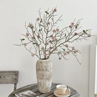 Realistich 3D gedroogd zacht aanvoelend plastic fruit, kunstbloemen, geschilderde botpijltjes techniek, hotel en homestay set ontwerp