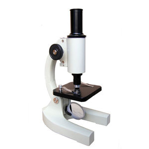 LARREX シンプルSTEM 80X-200X ポータブル教育キット ライトプラスチックスーツケースデザイン 単眼顕微鏡 45度傾斜粗調整機能付き - Product Image 4