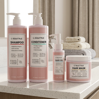 Kit de Shampoing Naturel Personnalisé pour Soin du Cuir Chevelu – Aloès, Arbre à Thé, Huile d'Argan, Eau de Riz – Favorise la Croissance – Vente en Gros