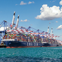 Transitaire pas cher Top 10, service porte-à-porte, destinations mondiales depuis la Chine, agent d'expédition DDP, assistance 24h/24 et 7j/7, LCL + Express