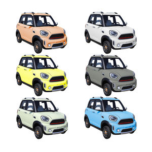 Voiture électrique mini pick-up à quatre roues pour adultes, fabriquée en Chine, à faible vitesse, légère, propulsion arrière, sièges en cuir, toit métallique, avec porte-bagages arrière, à vendre - Product Image 4
