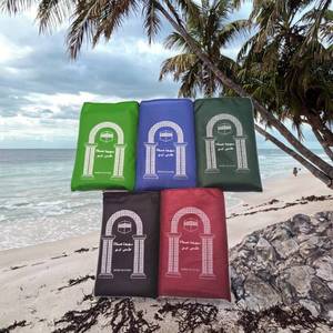 Manta de Oración Musulmana Portátil, Impermeable, de Poliéster, Suave, Plegable, Lavable, Estilo Simple, para Uso Doméstico, Hecha a Máquina - Product Image 3