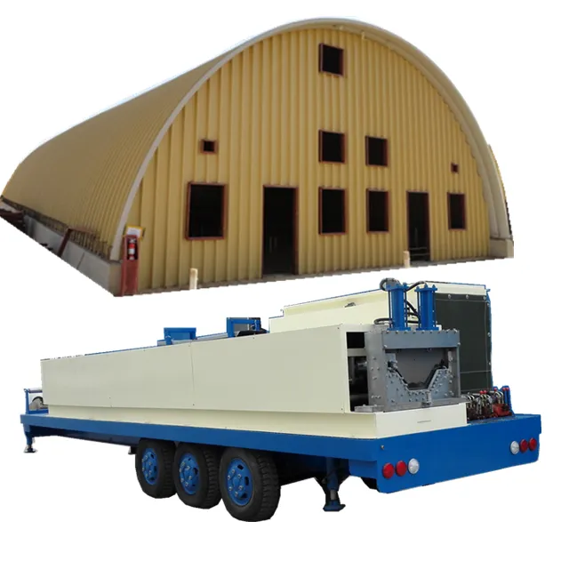 Sistema hidráulico de SX-ABM-1000-630, máquina de fabricación de rollos en frío, hoja de acero sin haz, cobertizo/k span, shack