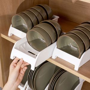 Kitchen <b>Racks</b> - Cabinet Dish Organizer with <b>Plate</b> Storage, Utensil Holder - Product Image 1
