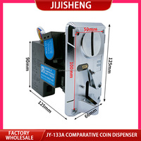 Accessoires pour accepteur de pièces, validateur de pièces, machines à sous à grue - Marque JIJIISHENG, modèle JY133A, construction en plastique et métal