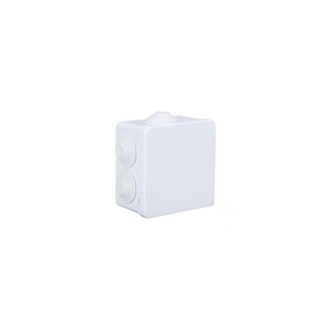 85x85x50mm IP65 Waterproof Junction Box ABS Plastic Pre-drilled 7 Holes with <b>Rubber</b> Plugs Outdoor Electrical Enclosure - Product Image 5