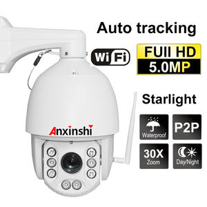 <span class=keywords><strong>กล้อง</strong></span><span class=keywords><strong>วงจรปิด</strong></span><span class=keywords><strong>ไร้</strong></span><span class=keywords><strong>สาย</strong></span> Anxinshi 5MP ซูม 30 เท่า ติดตามบุคคล ระบบ Wifi IP PTZ - Product Image 3