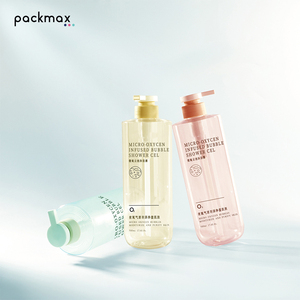 500ml 750ml Transparent PET Round Bottom <b>Shampoo</b> <b>Bottle</b> for Salon - Large Capacity Lotion Container Wholesale - Product Image 6