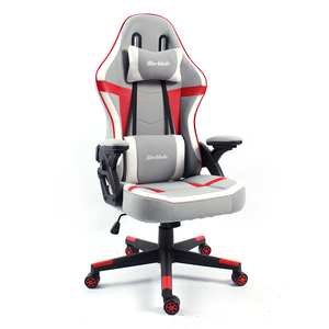 Silla Gamer de Cuero para Computadora con Reposabrazos Patentado y Personalizado, Modelo 5983, con Reposacabezas Ajustable que Brinda Comodidad y Soporte - Product Image 1