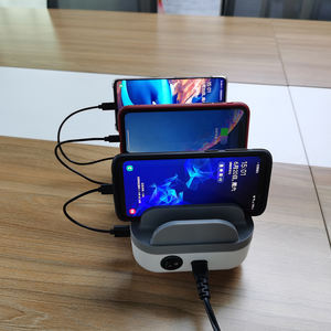 Station de charge <span class=keywords><strong>mobile</strong></span> rapide portative de 10 ports d'usb de type c de téléphone portable d'aéroport de dispositif multiple de CC pour le bureau - Product Image 6