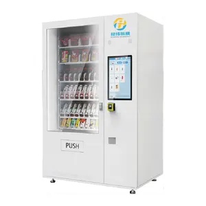 ISURPASS Looking For Agent Combo Snack Cold Drink 21.5 Inches Touch Screen Vending Machine Combo Beverage Vending Machine