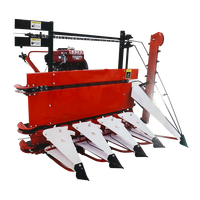 Mini tondeuse à blé et à riz, Machine de coupe d'herbe, machine de récolte de riz, tondeuse arrière, moissonneuse de forage