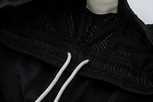 Pantalones Cortos Deportivos para Hombre, Casuales, por Encima de la Rodilla, Transpirables, de Secado Rápido, Ecológicos, con Cordón Ajustable, Bolsillos Laterales, Doble Capa de Malla - Product Image 4