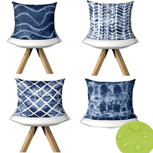 Decorative Outdoor Waterproof Floral Print <b>Sofa</b> Pillow <b>Cover</b> <b>for</b> Home & Hotel Use Open Tent <b>Sofa</b> Cushion - Product Image 1