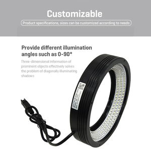 VT-LT2-HR14085 машинного зрения мульти-углы ИК УФ опционально светодиодные фонари кольцо - Product Image 4