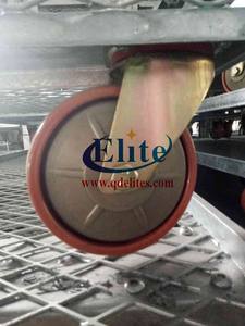 Carrito Danés de Alta Capacidad de Carga, Resistente a la Corrosión, de Acero Inoxidable, para Cuarto de Cultivo, con Cuatro Ruedas, Fácil de Ensamblar, Herramientas OEM - Product Image 5