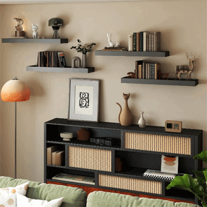 Estante Flotante Decorativo <span class=keywords><strong>de</strong></span> Madera <span class=keywords><strong>de</strong></span> Alta Calidad, Estantes <span class=keywords><strong>de</strong></span> Almacenamiento <span class=keywords><strong>de</strong></span> <span class=keywords><strong>Pared</strong></span> <span class=keywords><strong>de</strong></span> Madera para Dormitorio, Sala <span class=keywords><strong>de</strong></span> Estar, Cocina - Product Image 5